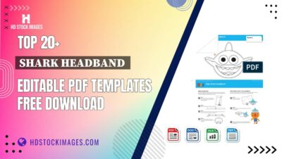 Top 20+ Shark Headband  Editable PDF Templates Free Download