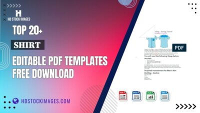 Top 20+ Shirt  Editable PDF Templates Free Download