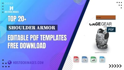 Top 20+ Shoulder Armor  Editable PDF Templates Free Download