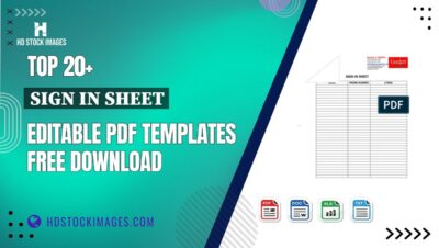 Top 20+ Sign In Sheet Editable PDF Templates Free Download