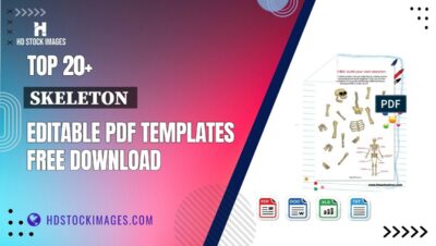 Top 20+ Skeleton Editable PDF Templates Free Download