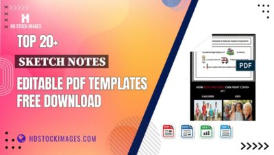 Top 20+ Sketch Notes Editable PDF Templates Free Download