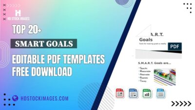 Top 20+ Smart Goals Editable PDF Templates Free Download
