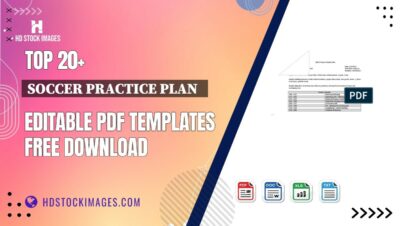 Top 20+ Soccer Practice Plan   Editable PDF Templates Free Download