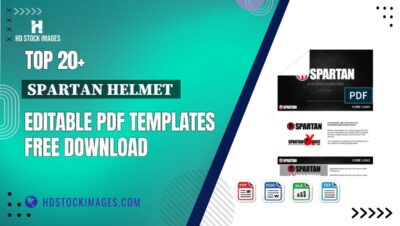 Top 20+ Spartan Helmet  Editable PDF Templates Free Download