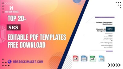 Top 20+ Srs  Editable PDF Templates Free Download