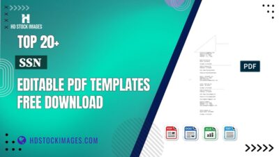 Top 20+ Ssn  Editable PDF Templates Free Download