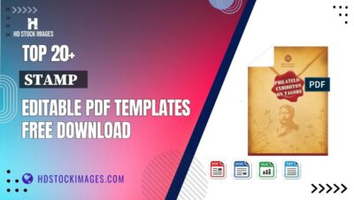 Top 20+ Stamp Editable PDF Templates Free Download