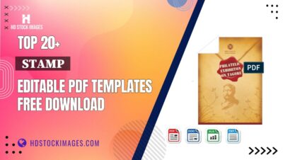 Top 20+ Stamp Editable PDF Templates Free Download