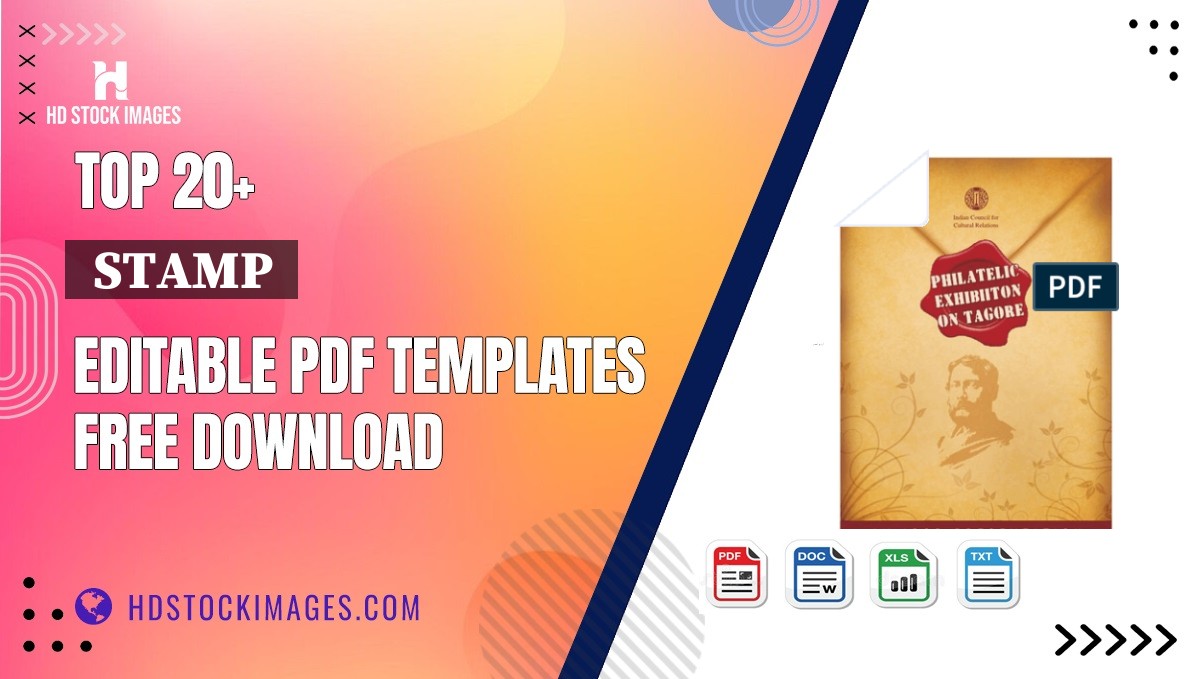 Top 20+  Stamp  Editable PDF Templates Free Download
