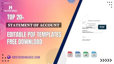 Top 20+ Statement Of Account Editable PDF Templates Free Download