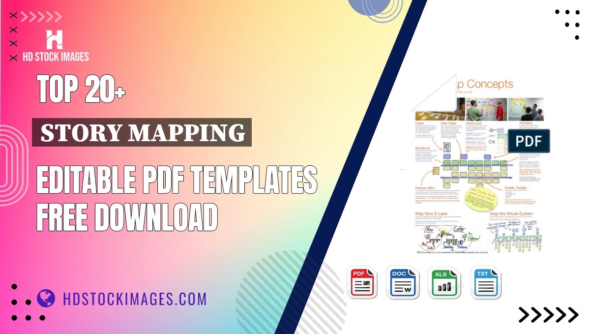 Top 20+ Story Mapping Editable PDF Templates Free Download