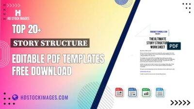 Top 20+ Story Structure Editable PDF Templates Free Download