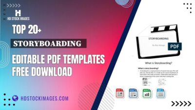 Top 20+ Storyboarding   Editable PDF Templates Free Download