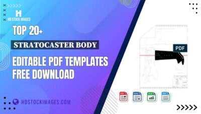 Top 20+ Stratocaster Body Editable PDF Templates Free Download