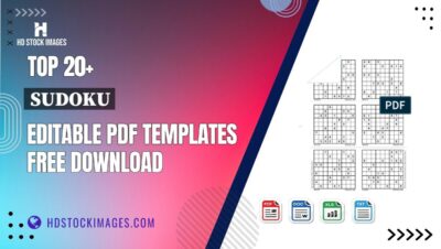 Top 20+ Sudoku Editable PDF Templates Free Download