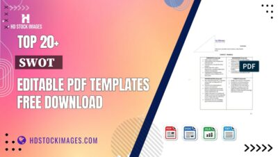 Top 20+ Swot   Editable PDF Templates Free Download