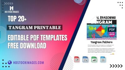 Top 20+ Tangram Printable Editable PDF Templates Free Download