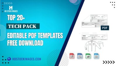 Top 20+ Tech Pack   Editable PDF Templates Free Download