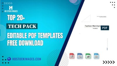 Top 20+ Tech Pack Editable PDF Templates Free Download