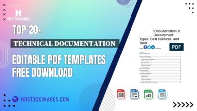 Top 20+ Technical Documentation  Editable PDF Templates Free Download