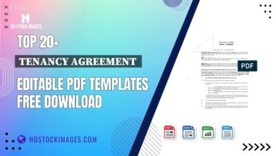 Top 20+ Tenancy Agreement  Editable PDF Templates Free Download