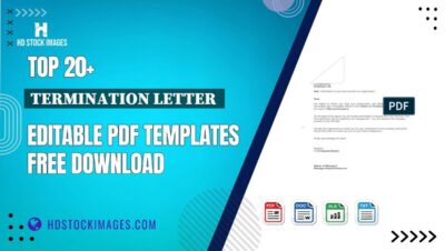 Top 20+ Termination Letter  Editable PDF Templates Free Download