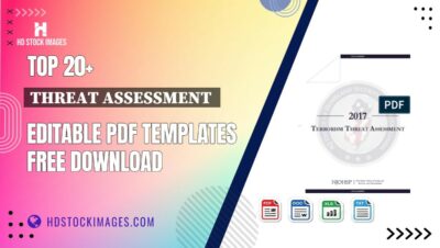 Top 20+ Threat Assessment  Editable PDF Templates Free Download