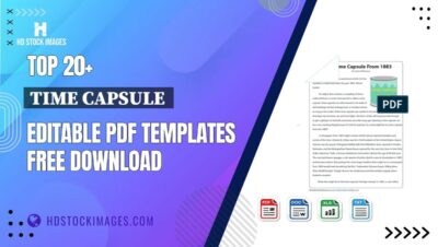 Top 20+ Time Capsule  Editable PDF Templates Free Download