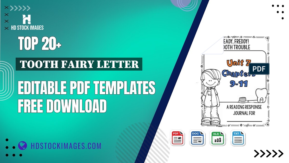 Top 20+ Tooth Fairy Letter Editable PDF Templates Free Download