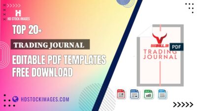 Top 20+ Trading Journal   Editable PDF Templates Free Download