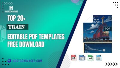 Top 20+ Train   Editable PDF Templates Free Download