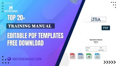 Top 20+ Training Manual   Editable PDF Templates Free Download