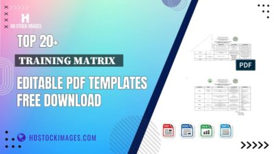 Top 20+ Training Matrix   Editable PDF Templates Free Download