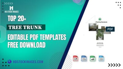 Top 20+ Tree Trunk Editable PDF Templates Free Download