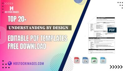 Top 20+ Understanding By Design   Editable PDF Templates Free Download