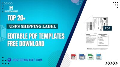 Top 20+ Usps Shipping Label Editable PDF Templates Free Download