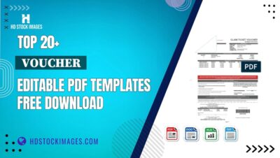 Top 20+  Voucher  Editable PDF Templates Free Download