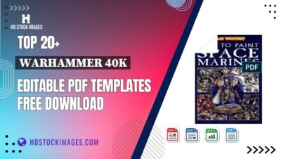 Top 20+ Warhammer 40k Editable PDF Templates Free Download