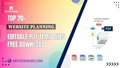 Top 20+ Website Planning Editable PDF Templates Free Download
