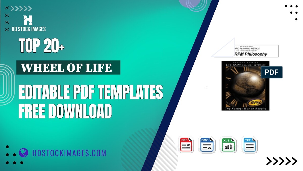 Top 20+ Wheel Of Life   Editable PDF Templates Free Download