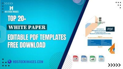 Top 20+ White Paper Editable PDF Templates Free Download