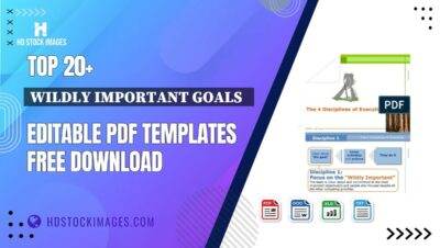 Top 20+ Wildly Important Goals   Editable PDF Templates Free Download