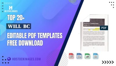 Top 20+ Will  Bc Editable PDF Templates Free Download