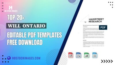 Top 20+ Will  Ontario Editable PDF Templates Free Download