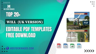 Top 20+ Will (uk Version) Editable PDF Templates Free Download