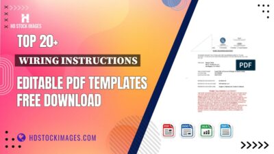 Top 20+ Wiring Instructions Editable PDF Templates Free Download