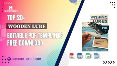 Top 20+ Wooden Lure Editable PDF Templates Free Download