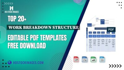 Top 20+ Work Breakdown Structure Editable PDF Templates Free Download