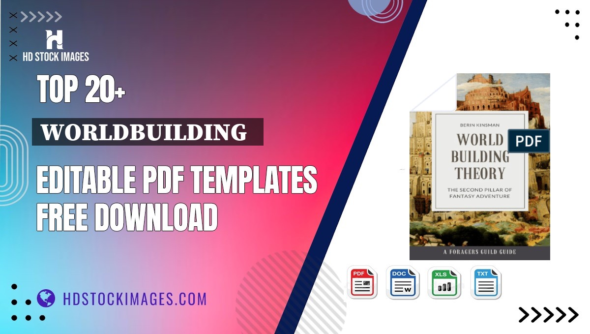 Top 20+ Worldbuilding   Editable PDF Templates Free Download